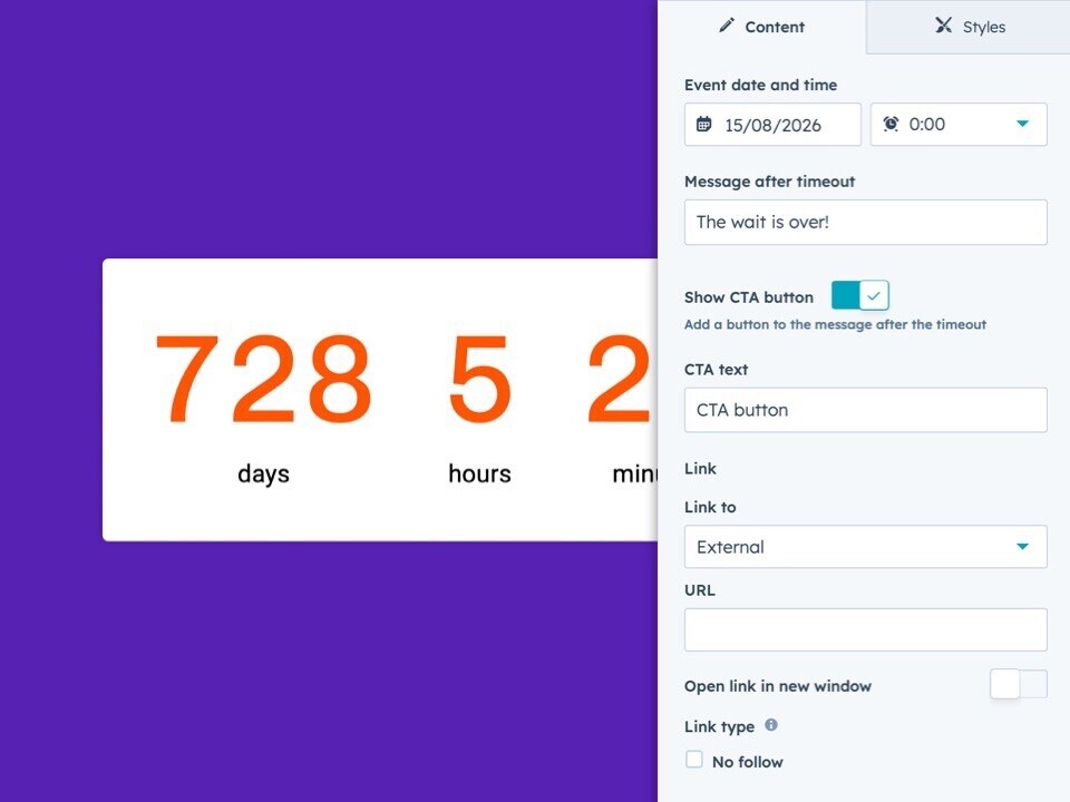 Easy Date and Time Setup
