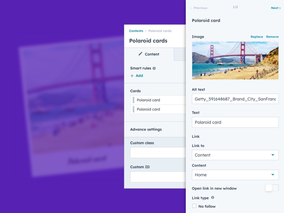 Enhanced Card Functionality