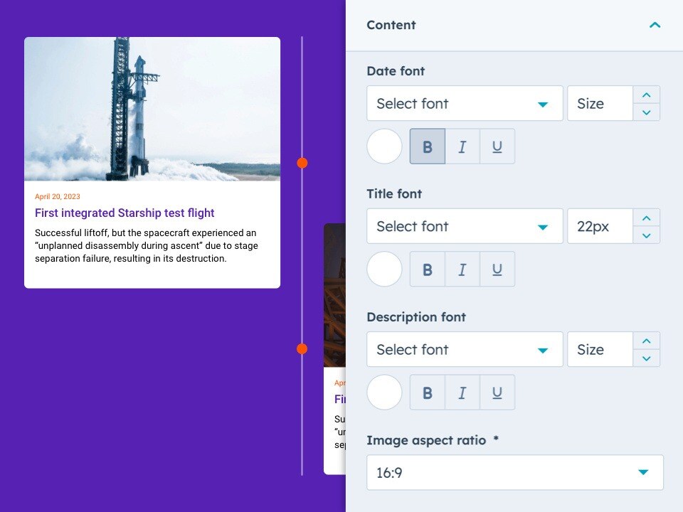 Customizable Content