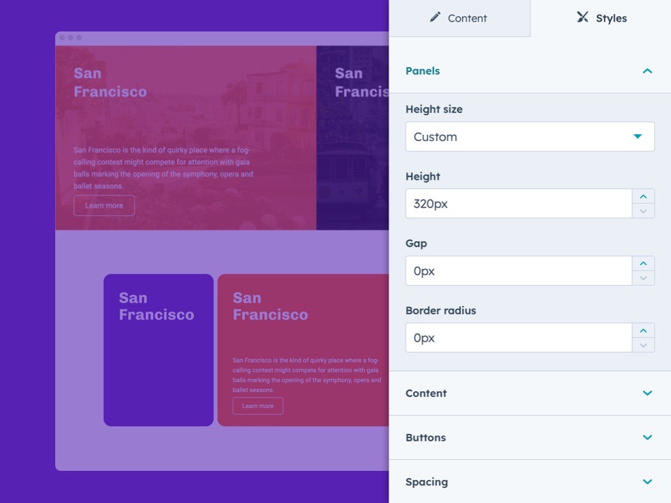Enhance Your Website's Style with Multiple Configuration Options